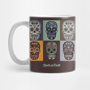 Spark of Death Mexican Sugar Skull Series Mug